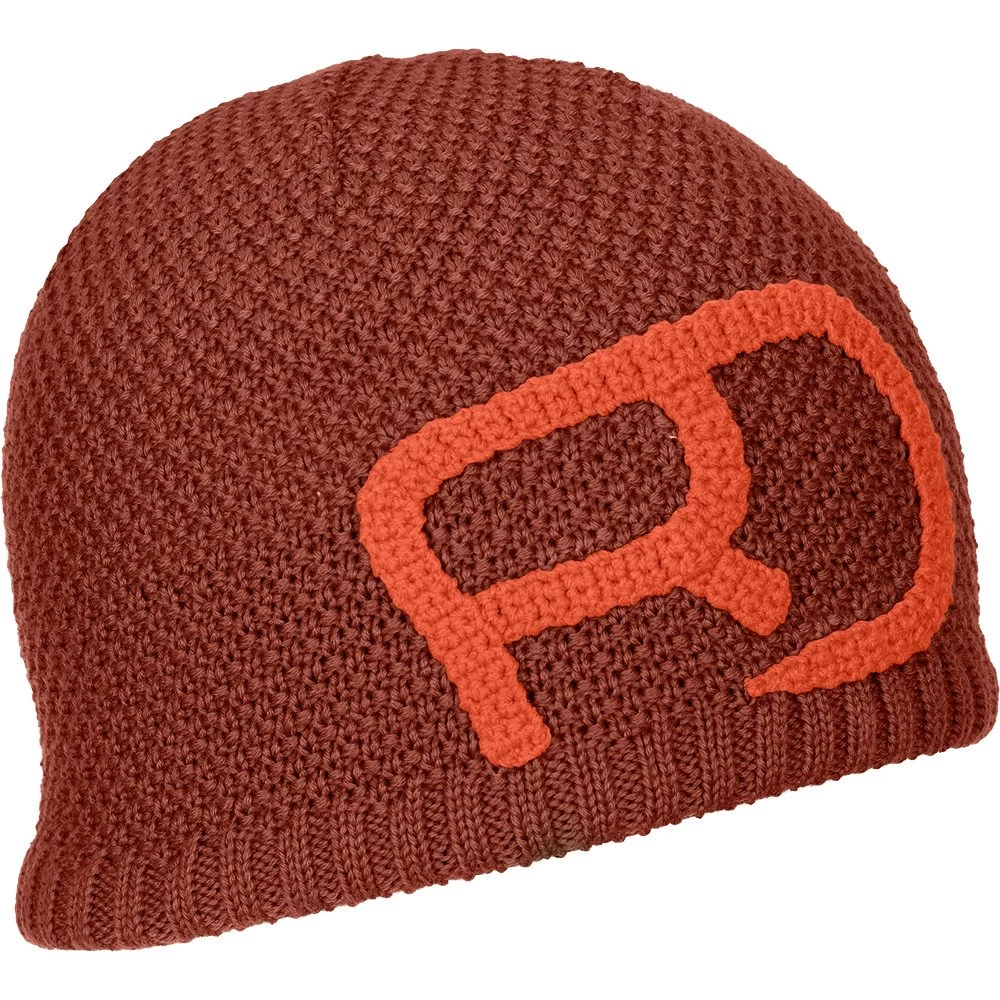 Ortovox Rock'N'Wool Beanie Herren Clay Orange 1 Ortovox Rock'N'Wool Beanie Herren Clay Orange