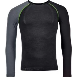 Ortovox 120 Comp Light Long Sleeve Unterhemd Herren Black Raven