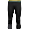 Ortovox Fleece Light 3/4 Hose Herren Black Raven