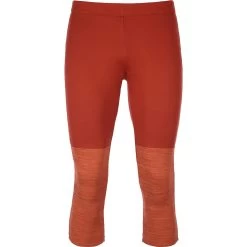 Ortovox Fleece Light Short Pants Herren Clay Orange